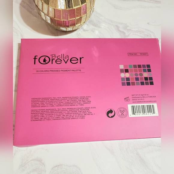 Bella Forever Pretty Angel 35 Color Pressed Pigment Eyeshadow Palette - Picture 4 of 4